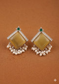 Chanchal Chakor Studs – Honey Gold Edition